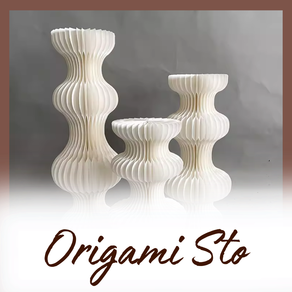 origami papirni stolovi, oprema za dekoratere