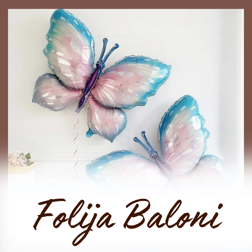 folija i lateks baloni