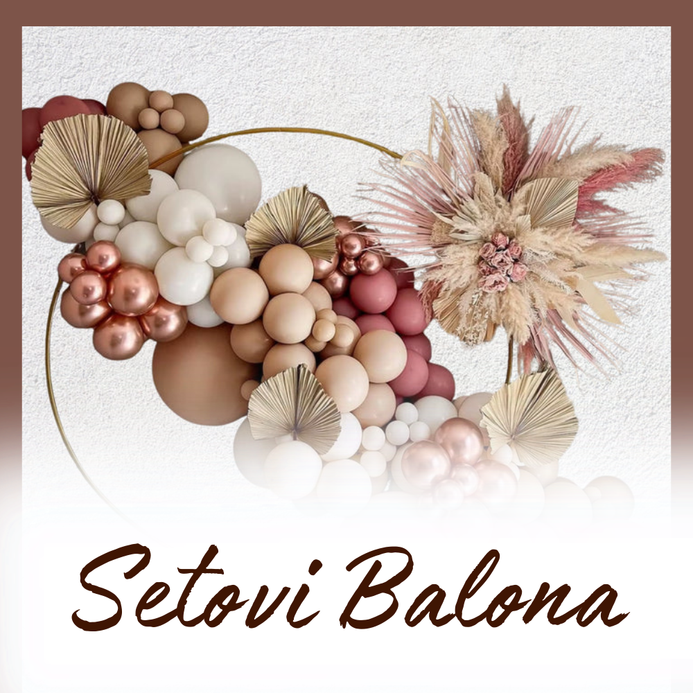 setovi balona za rodjendane i dekoracije rodjendana