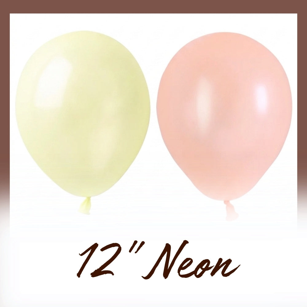 12" Neon Baloni - 30cm