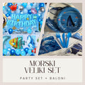 Veliki Morski party set + Baloni - Prestige