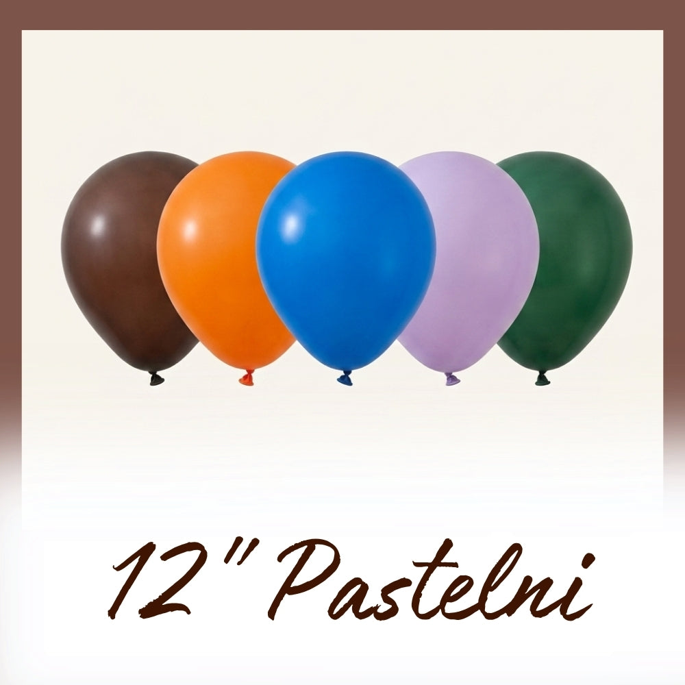 12" Pastelni Baloni - 30cm