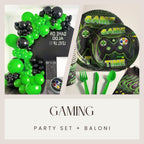 Gaming party set + Baloni - Prestige
