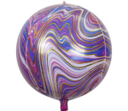 Orbz Mermerni folija balon 56cm - više boja - Prestige