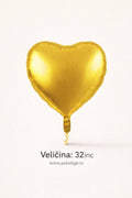 zlatni folija balon srce 32 inca 81cm dekoracija